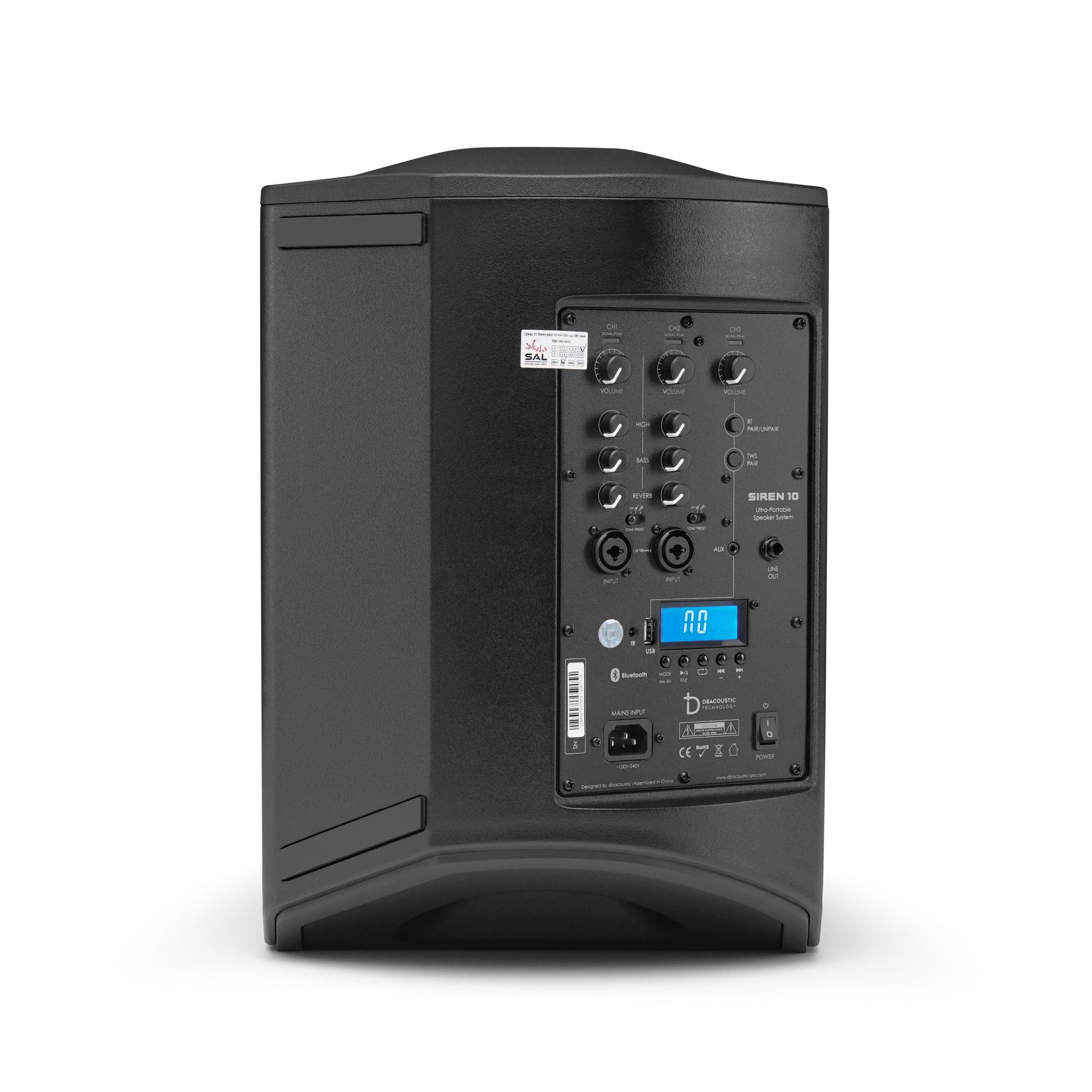 Loa Active tích hợp Bluetooth dBacoustic SIREN10 - Nhỏ Gọn, Đa Năng - Sóng  Âm Thanh