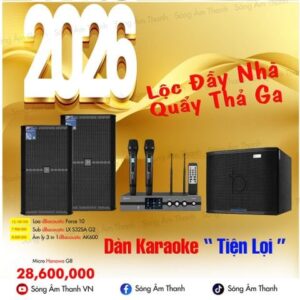 COMBO karaoke gia đình chưa tới 30TR - NHỎ GỌN, TIỆN ÍCH