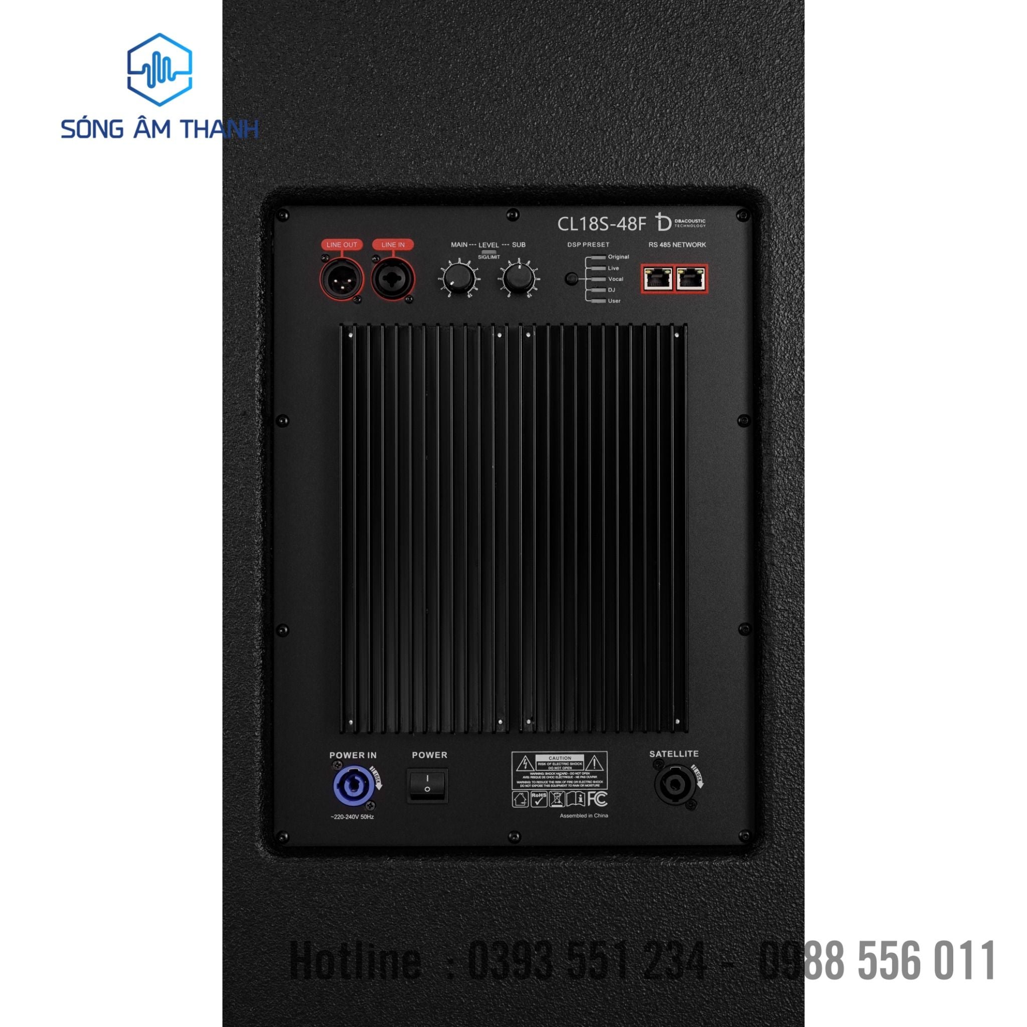 Loa cột liền công suất dbacoustic CL18S-48F - Ảnh 5